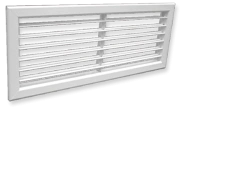 Ventilation grille with fixed louvres ALN-K 200x300MM 0,45KG
