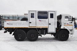 Special bus, UZST brand, type UZST08, modification 5861-30 on chassis KAMAZ 43118-50