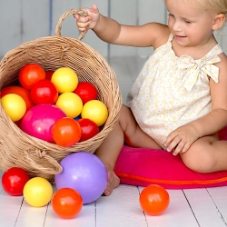 Dry pool balls Sunny / 30 pcs