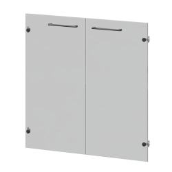 Glass doors KZF-28S (set of 2 pcs.)