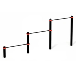 Triple cascade of push-up and pull-up bars, article number OS-14969
