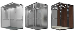 Electric passenger lift with a capacity of 1000 kg at a speed of 2.0 metres per second