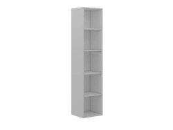 Open cabinet insert (Grey Alum), Art. No. EMP431