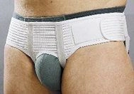 Herniated inguinal bandage with elasticated waistband, one-sided BN1-19