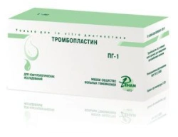 Reagent for determination of prothrombin time ("Thromboplastin") by TU 9398-038-05595541-2011