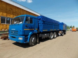 Flatbed truck type 533912 on chassis KAMAZ 65115-RR