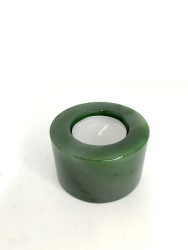 Round candlestick (jade)