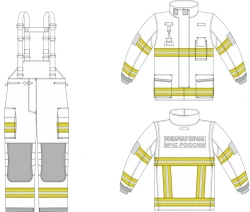 ARMOR DI fireman's combat clothing