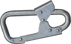 Personal protective equipment against falling from height. Carabiner antistatic model K4