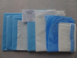 Obstetric linen set made of nonwoven material disposable sterile KA-01-"Larix"
