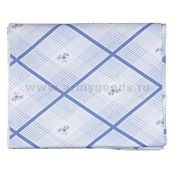 Smooth-dyed cotton sheets for military personnel