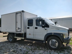 Trucks with diesel engine type 2797, modification: 27974F, based on SADKO NEXT chassis of C42A43 modifications, production