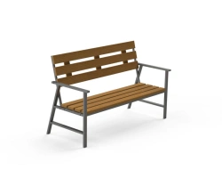Garden furniture: outdoor bench Frita