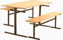 Dining table with bench, SO-2