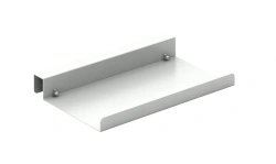 Hanging adjustable shelf under the system unit