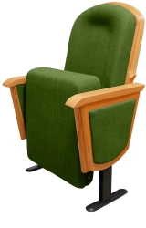 Auditorium armchair on metal frame model "Grazia"