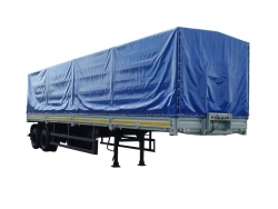 Semi-trailer NEFAZ-9334 (tilt box with hinged side walls, metal front wall and rear wall)