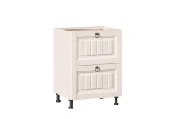 Type 4 LD.270130.000 Kitchen cabinet 600 with 2 drawers body (Oak Provence )