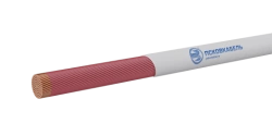 Round wire of round cross-section with core of copper wires insulated with varnish with heat resistance not lower than class A,