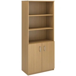 Wooden office cupboard of "Edelwood" trade mark