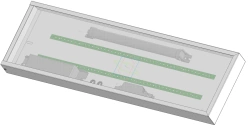 Econex Office E 595x180 15 CRI90 luminaire