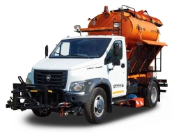 Combined sweeping machine R-C41R (type 503650 on the basis of GAZ C41R11, C41R13, C41R31, C41R33, C41RB3 chassis)