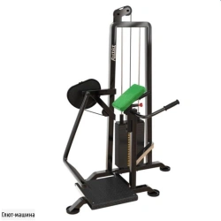 Glute-machine weight-block machine