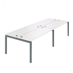 Double metal-framed bench SMS4-P-18K.120.Pr50