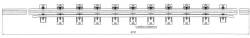 Cross rail with counter rail of project H01.001.4000.00-01