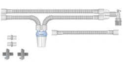 Respiratory devices for joint use with anaesthetic and resuscitation equipment, version: p