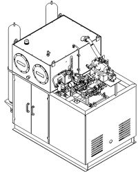Hydraulic power station of rocking arm UK-6