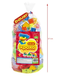 Bauer Kroha 1+ Children's Developmental Designer Toy 202 elements in a bag article 835