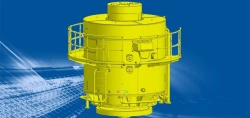 Vertical two-speed asynchronous motor