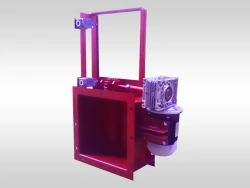 Electrically operated rack and pinion gate valve EZR-300x600