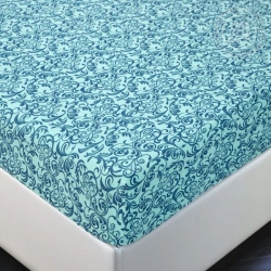Sheets of cotton fabrics with and without elastic band