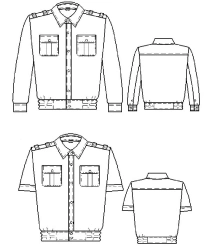 Casual shirts for servicemen of the Federal Security Service of Russia