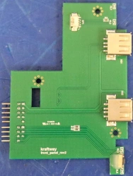 Panel of USB 2.0 ports for monoblock chassis KRPE.469535.183