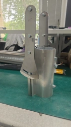 Swivelling bracket for ALFA ES series luminaires