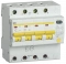 Differential circuit breaker AD14S 4P 63A 300mA IEK