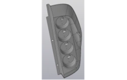 Headlight mask right complete 5299-401-5602533