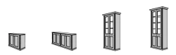 Wardrobe. Furniture set "Dante"