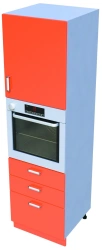 Kitchen cabinet KS-37 (3+1 oven and hob)