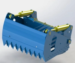 Replacement working tools for the PKU-0,8 universal agricultural loader: silage loading device P