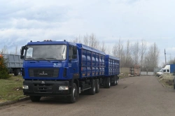 Grain carrier truck type MDMN331 modification 533979 on chassis MAZ 631226, 631228, 6312E8