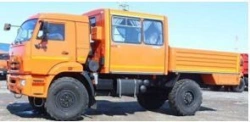Cargo-passenger vehicle NEFAZ-42111-45, base chassis KAMAZ 43502-D5, with KAMAZ diesel engine, 667.512-285