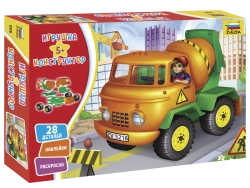 Assembled model "Concrete mixer"