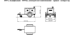 Trailer - compressor 8597k1