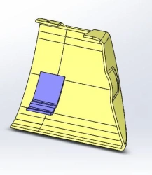 5299-40-5702153 SB Roof profile cover plate, front left complete