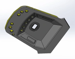 Console side trim PD 2001.67.03.010-01