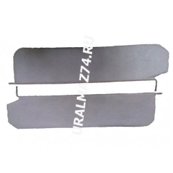 Manufacture of sun visor, right, old model